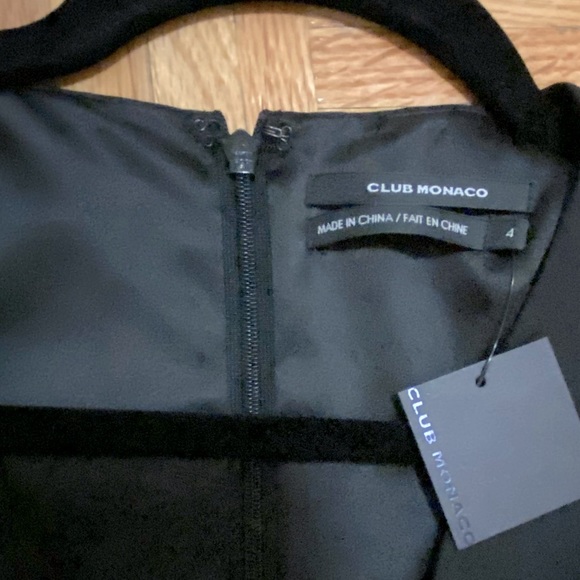 Club Monaco wool suit dress size 4 black - Picture 4 of 8